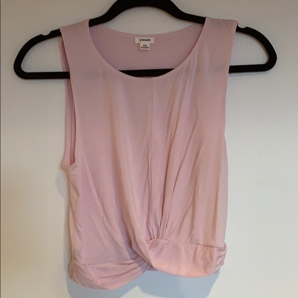 Garage crop top